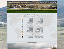 Tablet Screenshot of oberbergern.at